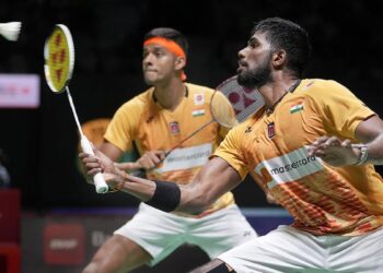 காலிறுதிக்குள் நுழைந்த இந்திய ஜோடி சாட்விக்-ஷிராக்!