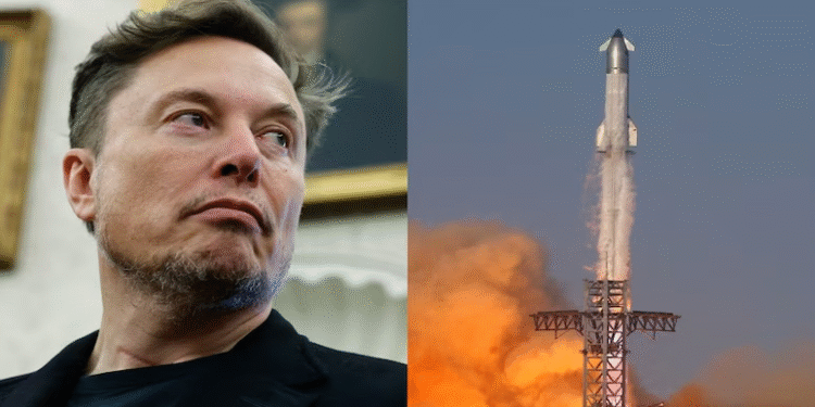 ஸ்பேஸ்-எக்ஸ் ஸ்டார்ஷிப் வெடிப்பு: எலான் மஸ்க்கின் விண்கலம் சோதனையில் தோல்வி
