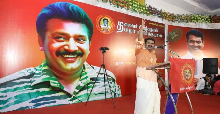 பிரபாகரன் படத்தை சீமான் பயன்படுத்த தடை கோரிய வழக்கு: சென்னை உயர்நீதிமன்றம் தள்ளுபடி உத்தரவு