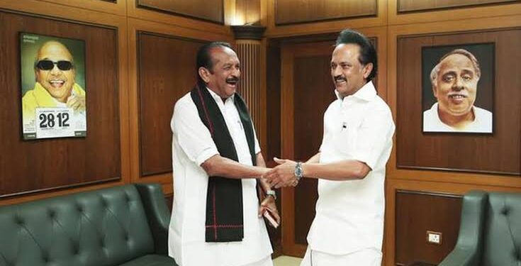 “வேறு கட்சியுடன் சேரும் அவசியம் இல்லை” – திமுக கூட்டணி குறித்து வைகோ திட்டவட்டம்