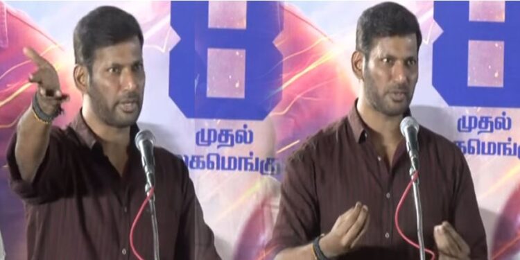 திரையரங்குகளில் முதல் மூன்று நாட்களுக்கு பொது ரிவ்யூ எடுக்க தடை விதிக்க வேண்டும்: நடிகர் விஷால் வேண்டுகோள்