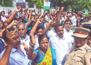 திமுக அரசு பகுதி நேர ஆசிரியர்களின் வாக்குறுதியை நிறைவேற்றத் தவறியது!