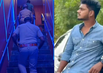 புதுச்சேரி மது பாரில் தமிழக இளைஞர் குத்திக்கொலை: பவுன்சர் கைது, போலீசார் விசாரணை