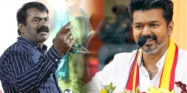 சீமான் – 234 வேட்பாளர்கள் அறிவிப்பு விஜய் அரசியல் வருகையால் உருவாகும் சவால்கள்