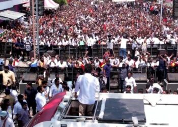 “பெரம்பூரில் இருந்து விசில் புரட்சி தொடக்கம்” – தலைமுறை மாற்றத்தைக் குறிவைக்கும் Vijay உரை