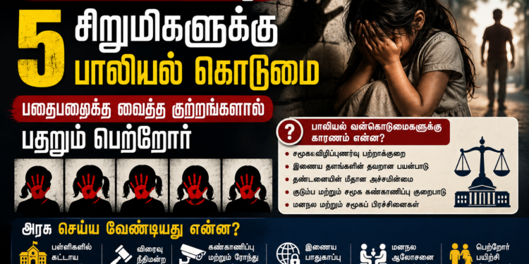 பாலியல் வன்கொடுமைகளுக்கு காரணம் என்ன? அரசு செய்ய வேண்டியது என்ன?