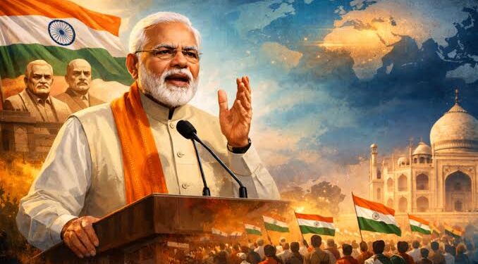 நவீன பாரதத்தின் ‘யுக புருஷர்’ – பிரதமர் நரேந்திர மோடியின் வரலாற்றுச் சாதனை