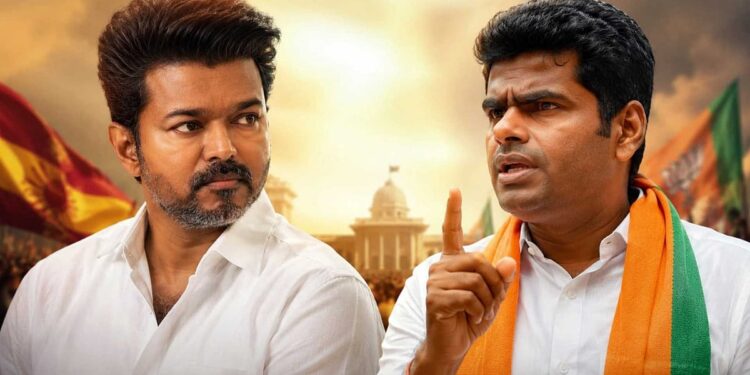 திமுக – அதிமுகவின் விஜய் எதிர்ப்பு எடுபடுகிறதா? அந்த அரசியல் இடைவெளியை நிரப்ப அண்ணாமலை திட்டமிடுகிறாரா?