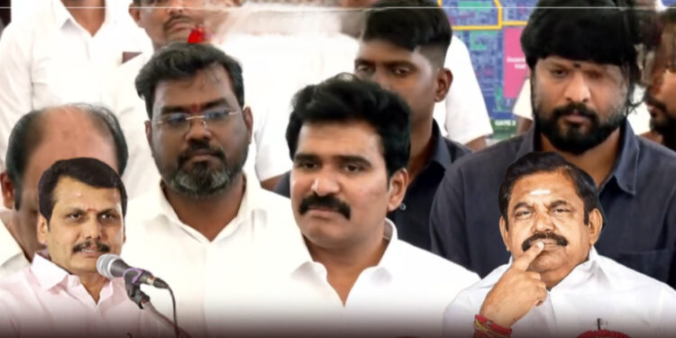 “தவெக எம்எல்ஏக்களுக்கு ரூ.50 கோடி வரை பேரம்; திமுக–அதிமுக இணைந்து ஆட்சியமைக்க முயற்சி” – அமைச்சர் நிர்மல்குமார் குற்றச்சாட்டு