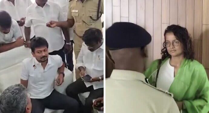 சனாதன சர்ச்சையில் கைது இல்லை; நடிகை திரிஷா சர்ச்சையில் உடனடி நடவடிக்கை: தமிழ்நாட்டில் சட்டத்தின் அளவுகோல் மாறிவிட்டதா?