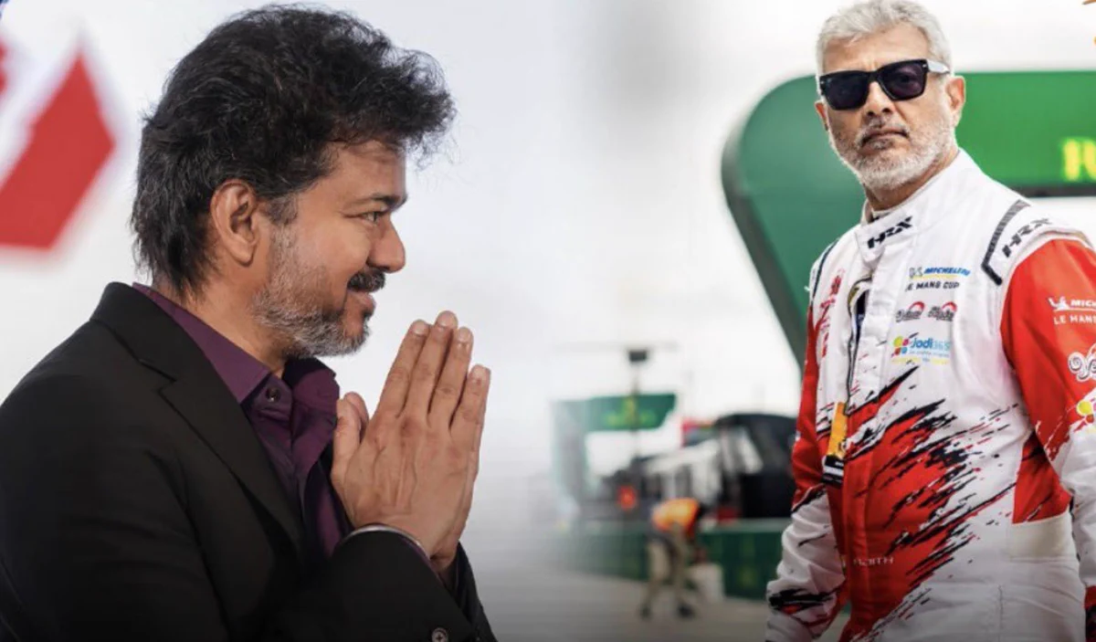 சில்வர்ஸ்டோனில் விஜய்–அஜித்: ரசிகர் மோதலைத் தாண்டி உலக அரங்கில் தமிழ்நாட்டின் புதிய தருணம்!